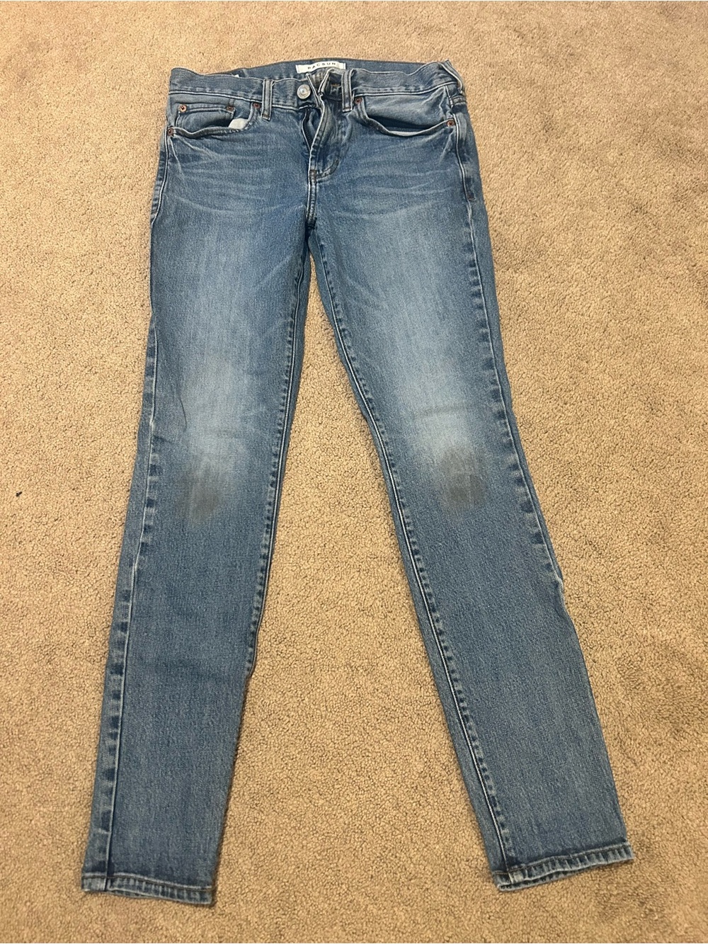 PAC-Sun Skinny Fit men’s Jeans in Light Blue